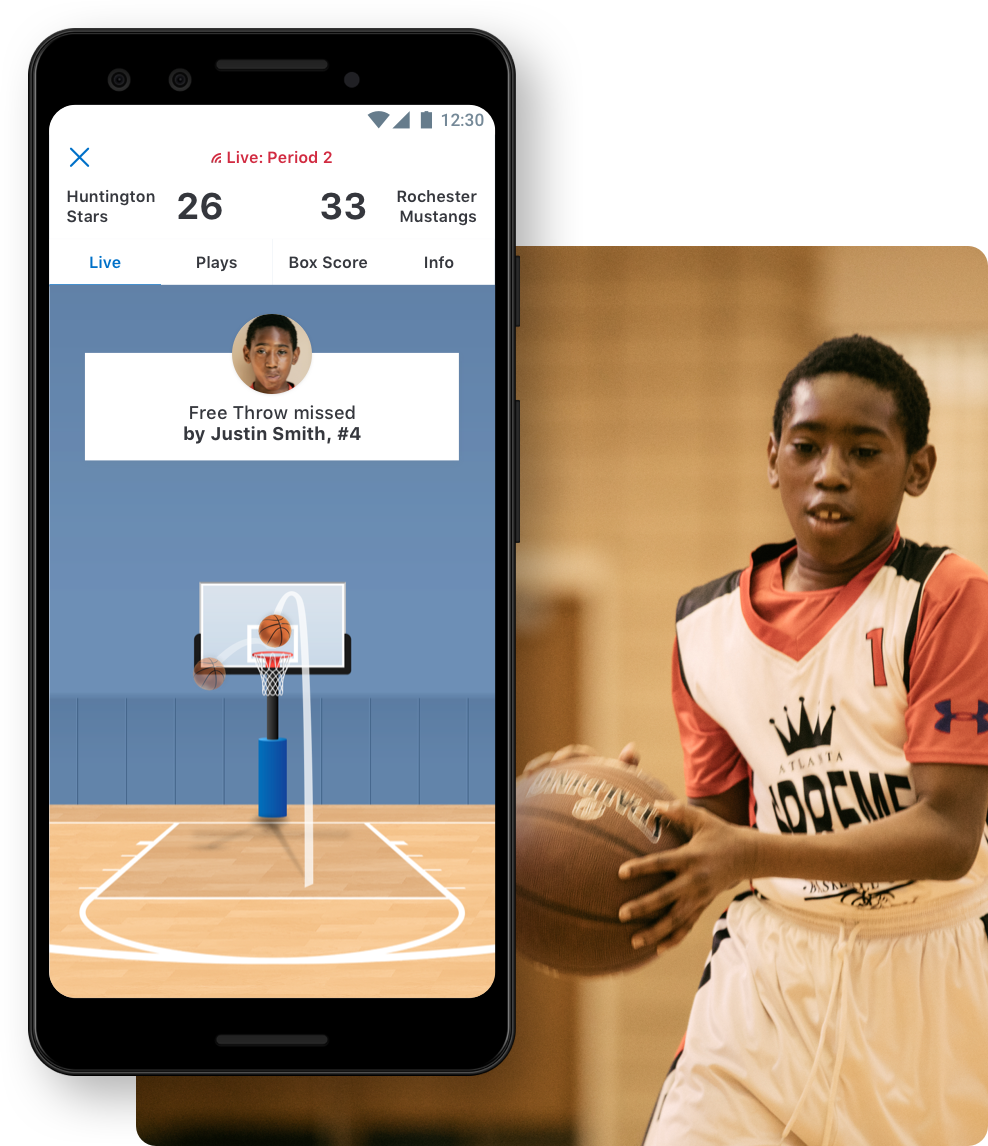 Basketball Animated GameStream